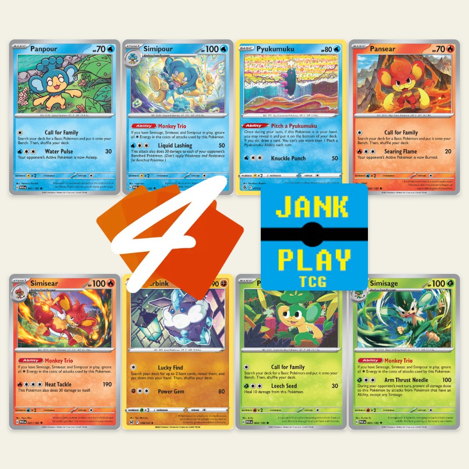 Monkey Trio stands tall in this Pauper Deck! Also Post Rotation Ready - Pokemon TCG